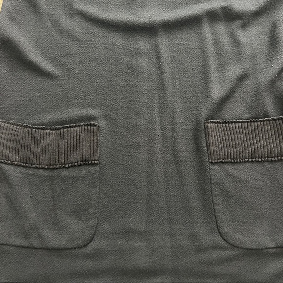 Dolce & Gabbana Black Turtle Neck Mid length Long Sleeve Knit Dress - Picture 6 of 7